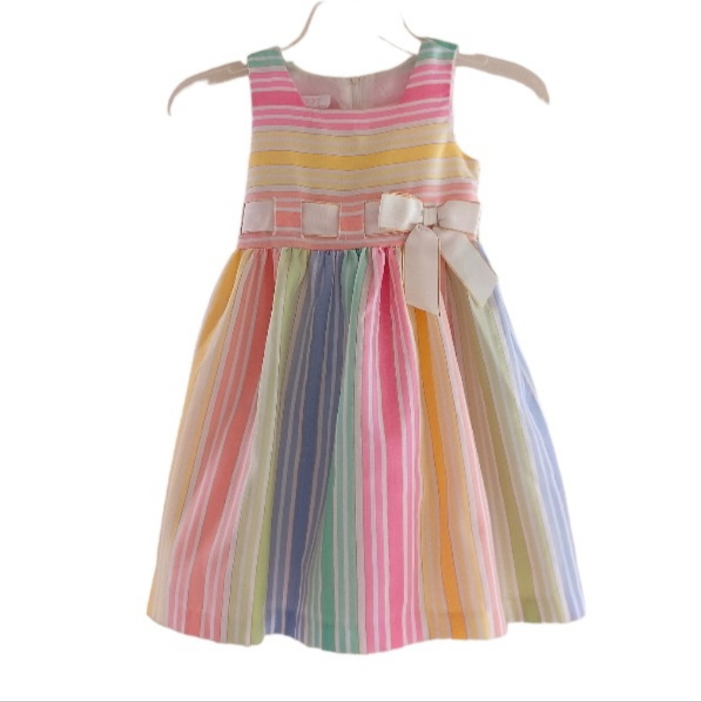 BONNIE JEAN Girl's Striped Dress, size 5 - Picture 15 of 16